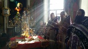 Божественная литургия в селе Малое Чурашево.